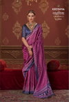 Takshshila By Kreshva P.C Silk With Ikkat Print Saree Online Wholesale